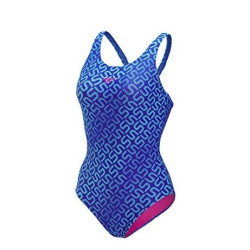 SPEEDO 速比涛 SPEEDO 速比涛 Monogram Allover 510211 女款塑身连体泳衣