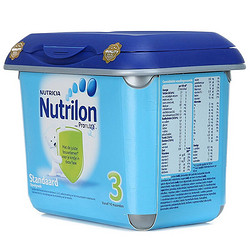荷兰牛栏(Nutrilon)新品安心罐 诺优能婴幼儿配方奶粉 3段(10-12个月) 800克/罐 *4件