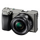 索尼(SONY)ILCE-6000L/a6000L套机(16-50mm) 灰 数码微单相机