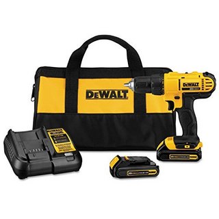 DEWALT 得伟 DCD771C2 锂电池电钻套装（20V、无线）