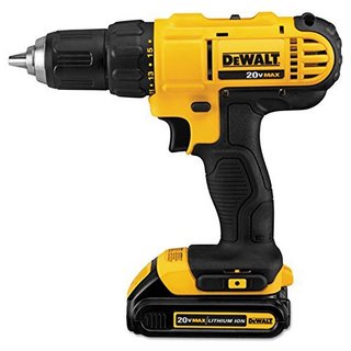 DEWALT 得伟 DCD771C2 锂电池电钻套装（20V、无线）