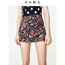 ZARA TRF 02140185050 女士花朵裙裤