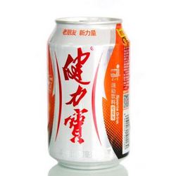 【京东超市】健力宝运动饮料橙蜜味330ml*24罐 整箱