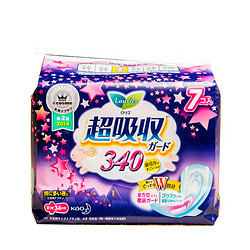 花王 日本进口卫生巾（超多吸收340mm*7片）
