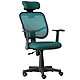 溢彩年华 酷斯墨绿色电脑椅 办公椅子人体工学椅 YCH5533（供应商直送）