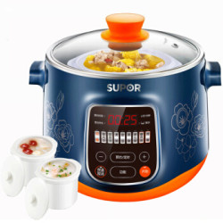 SUPOR 苏泊尔 DZ22YC816-40  多功能电炖锅 2.2L （一锅三胆）