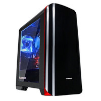 KINGBLOOD 赤血王朝 英雄2-V50 游戏台式机 ( i5-7400 128G GTX1050TI 4G)