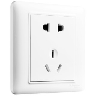Schneider Electric 施耐德 睿意系列 五孔插座 白色