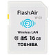 TOSHIBA 东芝 FlashAir WiFi 16GB SDHC 存储卡