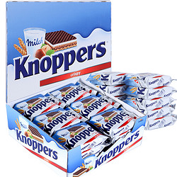 knoppers 巧克力威化饼干饼干 25g*24包 *2件