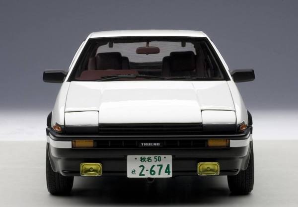 AUTOart 奥图亚 头文字D 1:18 丰田AE86 汽车模型