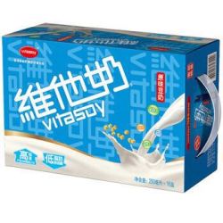 【京东超市】维他奶 原味豆奶植物蛋白饮品 250ml*16盒 整箱