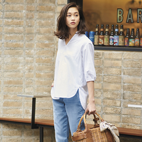 UNIQLO 优衣库 195493 女士棉麻长衫