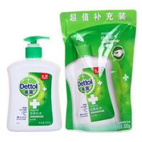 凑单品：Dettol 滴露 经典松木 抑菌洗手液（500g+300g） *3件