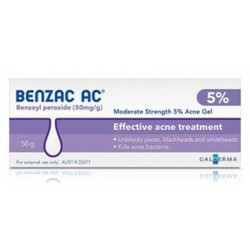 Benzac AC 温和控油去痘5%凝胶 50g