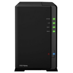 Synology 群晖 DS216play NAS网络存储