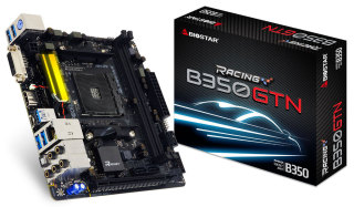 BIOSTAR 映泰 B350GTN ITX 迷你主板(AMD B350 、LGA AM4)