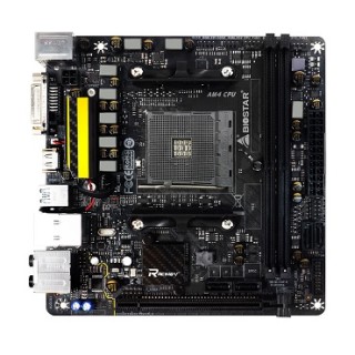 BIOSTAR 映泰 B350GTN ITX 迷你主板(AMD B350 、LGA AM4)