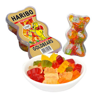  Haribo 哈瑞宝 金熊混合水果味凝胶橡皮糖果 450g*2盒