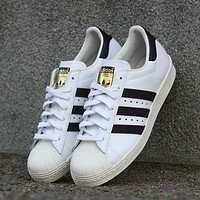 adidas 阿迪达斯 Originals SUPERSTAR 80S 男士休闲运动鞋