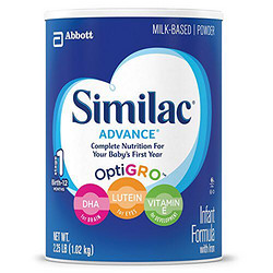 Similac 美国雅培 强化配方婴幼儿含铁奶粉 整月供应量36盎司（3包）