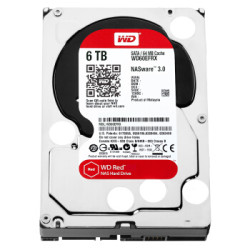 WD 西部数据 WD60EFRX 台式机硬盘 红盘 6TB