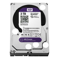 西部数据(WD)紫盘 3TB SATA6Gb/s 64M 监控硬盘(WD30EJRX)