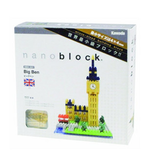 nanoblock 河田 大本钟 纳米积木