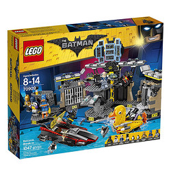 LEGO 乐高 乐高蝙蝠侠大电影系列 70909 蝙蝠洞突袭 +凑单品