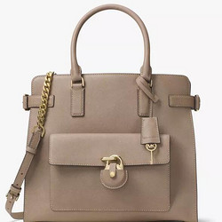 MICHAEL MICHAEL KORS Emma Large Saffiano 女士手提斜挎包