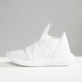 adidas 阿迪达斯 Tubular Defiant 女款休闲运动鞋 S75250+亮白/亮白/亮白 38