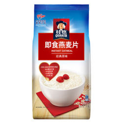 QUAKER 桂格 即食燕麦片袋装 1000g *3件