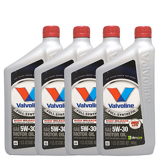 Valvoline 胜牌 SYN POWER 星皇全合成机油 SN 5W-30 946ml*4  