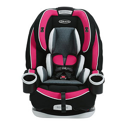 美国进口 GRACO(葛莱) 儿童汽车安全座椅 4ever 0-12岁 红边 ISOFIX