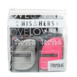 TANGLE TEEZER 专业解结美发梳子 情侣两只装 *3套