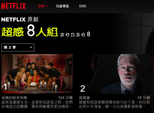 8人神交大剧:《sense8(超感猎杀)》第二季