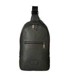 COACH 蔻驰 Refined Pebbled Campus Pack 男士斜背包