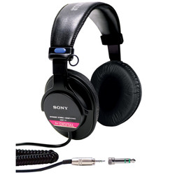 SONY 索尼 MDR-V6 头戴式 监听耳机