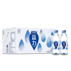 【京东超市】达能益力 天然矿泉水 370ml*24瓶 整箱