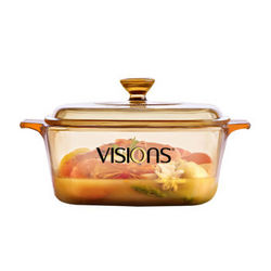 VISIONS 康宁 VS-1 1/2CN 晶彩透明 玻璃汤锅  1.5L *3件