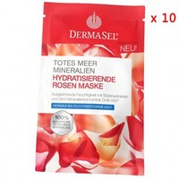 海淘母亲节：DERMASEL 死海 矿物玫瑰保湿面膜 12ml*10片