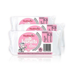 Healtheries 贺寿利 草莓味牛奶饼干 210g*3包