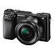 SONY 索尼 ILCE-6000L 微单相机 黑色 2430万有效像素 16-50mm F3.5-5.6 镜头