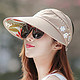 女子夏季防紫外线遮阳帽
