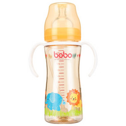 bobo 乐儿宝 IBP632-O  PPSU宽口径变流量奶瓶 260ml