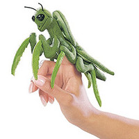Folkmanis 螳螂造型手指玩偶