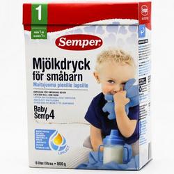Semper Baby Semp 森宝婴儿配方奶粉1~4段 800g*6盒（瑞典版） 