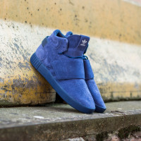 历史新低：adidas 阿迪达斯 Tubular Invader Strap 男士休闲运动鞋