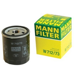 MANNFILTER 曼牌 W712/73 机油滤清器 *7件