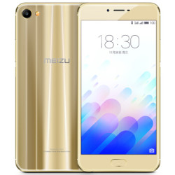 魅族 魅蓝X 4GB+64GB 全网通公开版 流光金 移动联通电信4G手机 双卡双待